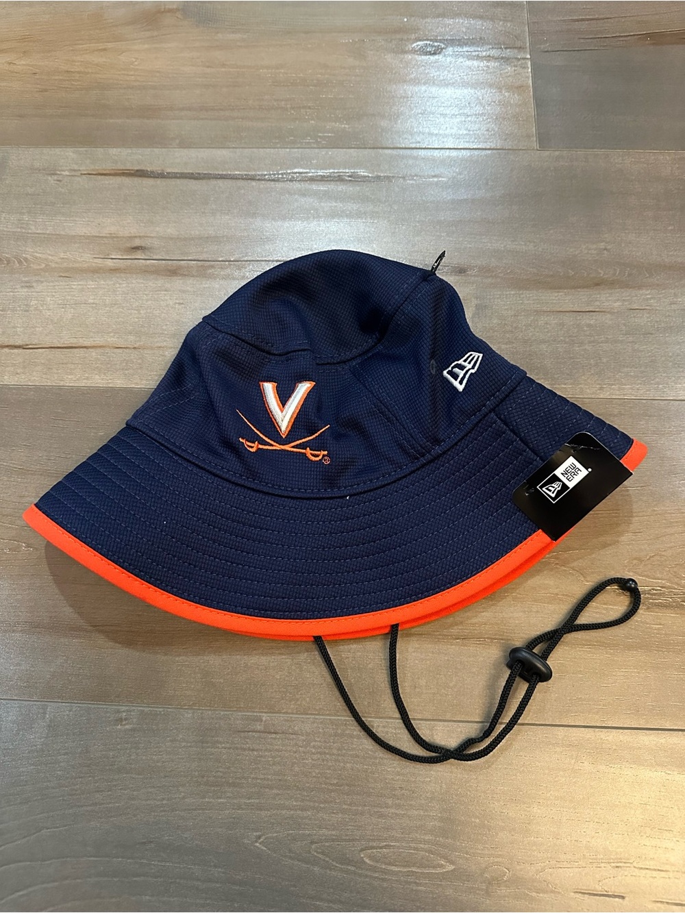 New Era Virginia Bucket Hat with Chin Cord